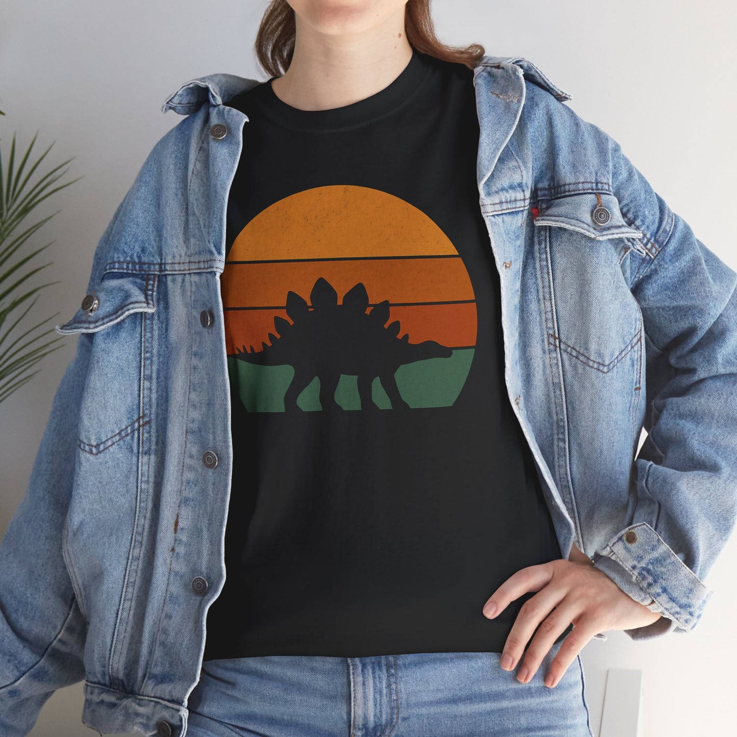 Stegosaurus T-Shirt – Vintage Dinosaur Tee for Prehistoric Style Lovers
