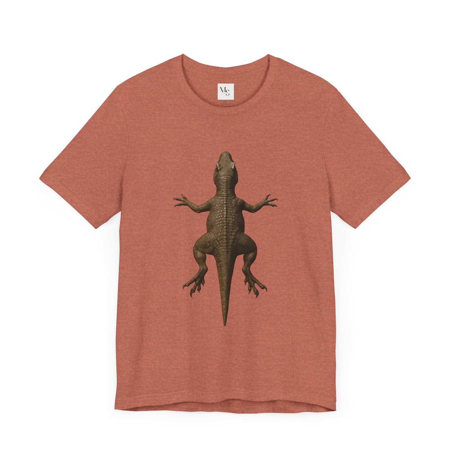 T-Rex Overhead View T-Shirt – Unisex Dino-Rug Style Tee