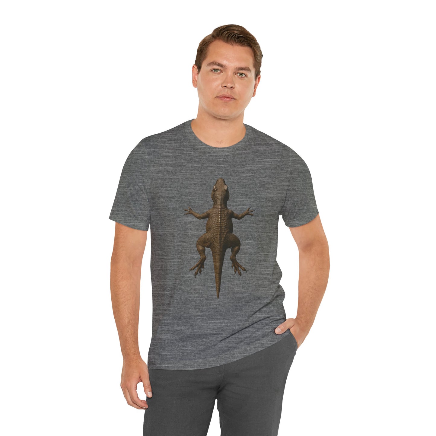 T-Rex Overhead View T-Shirt – Unisex Dino-Rug Style Tee