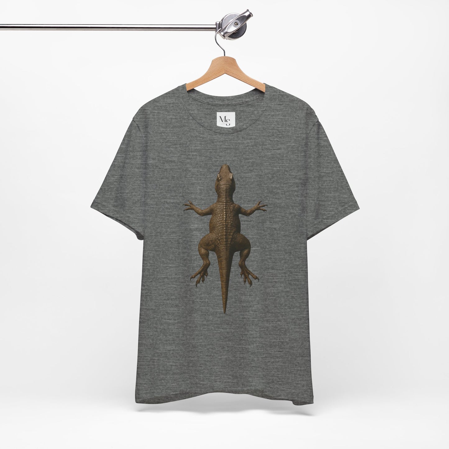 T-Rex Overhead View T-Shirt – Unisex Dino-Rug Style Tee