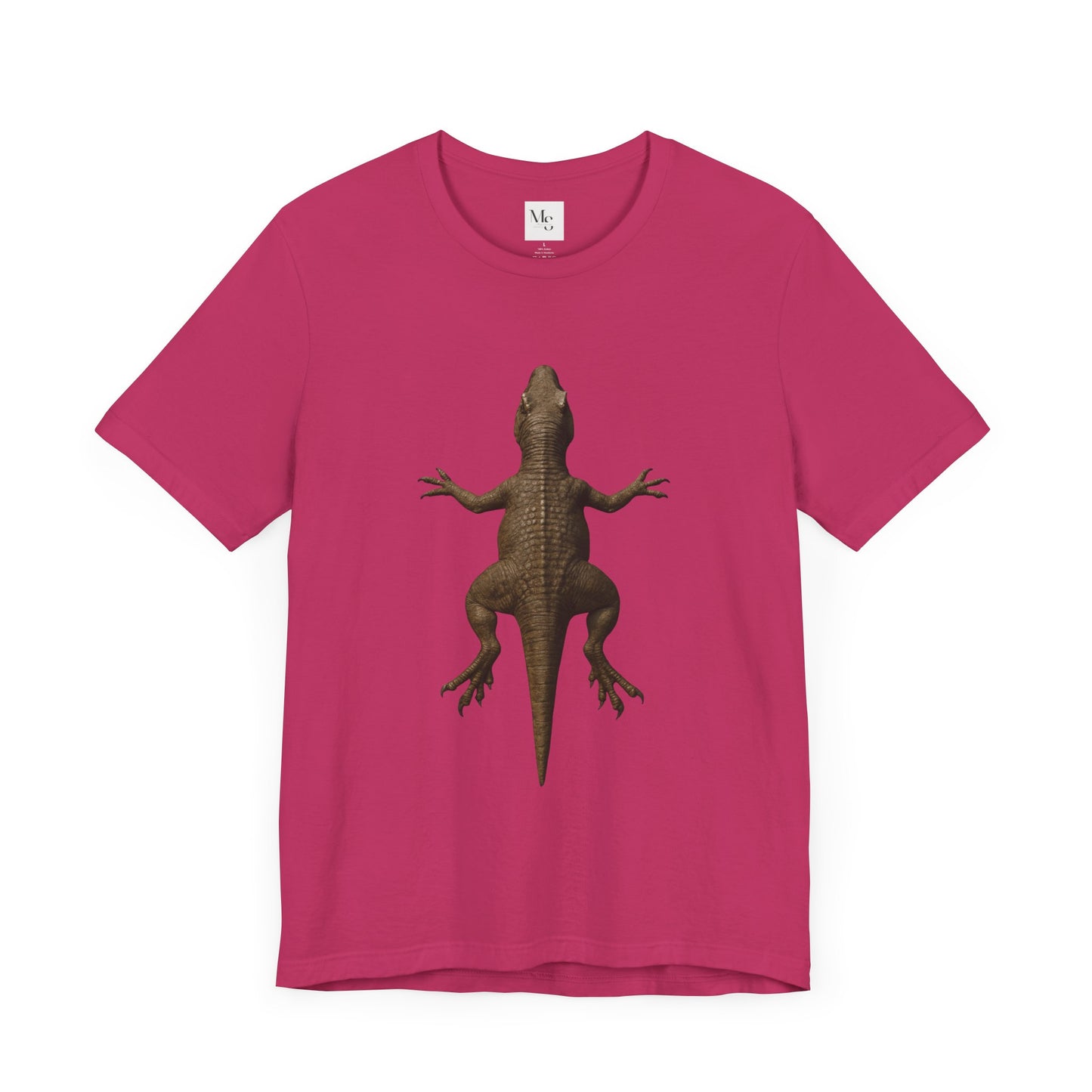 T-Rex Overhead View T-Shirt – Unisex Dino-Rug Style Tee