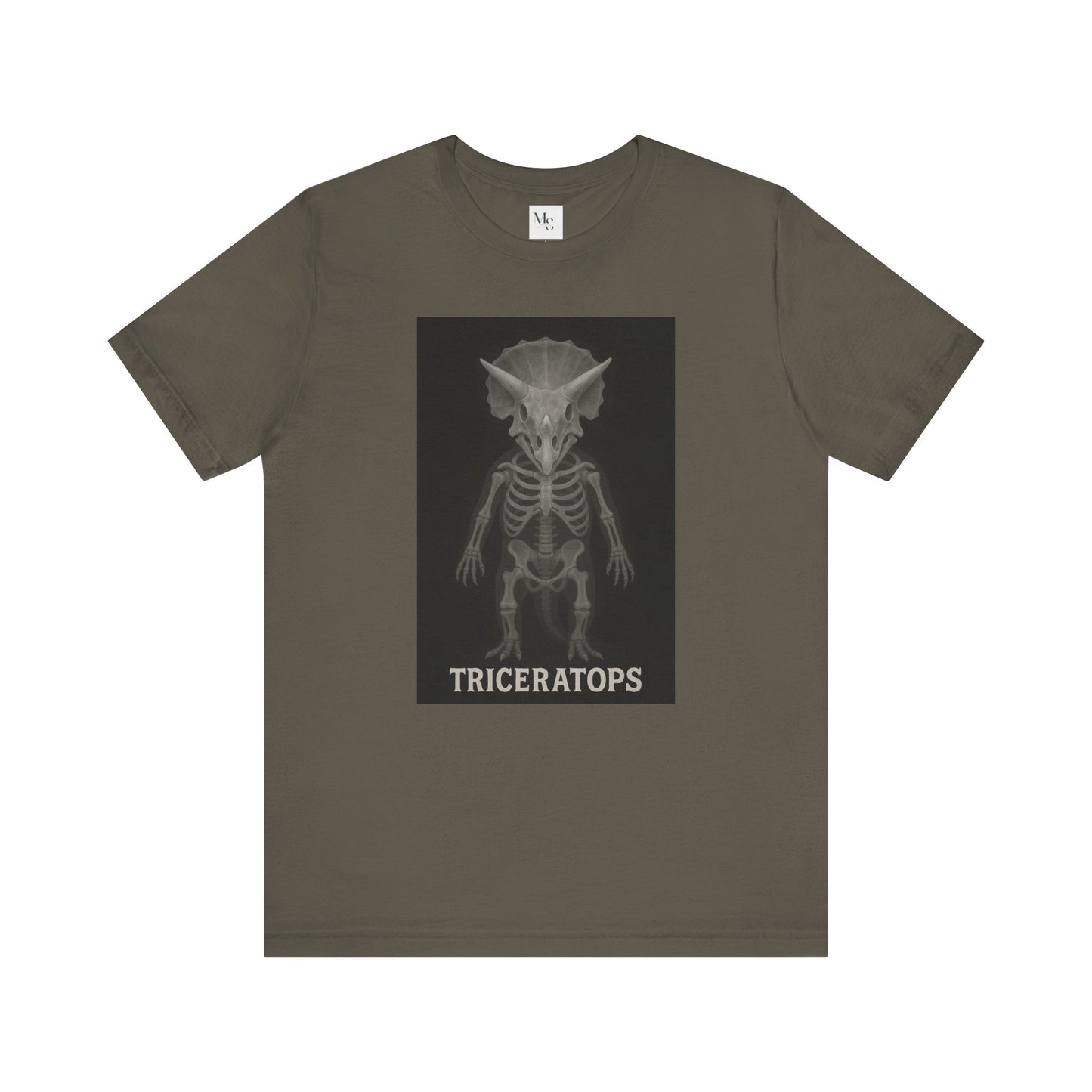 Triceratops X-ray dinosaur tee