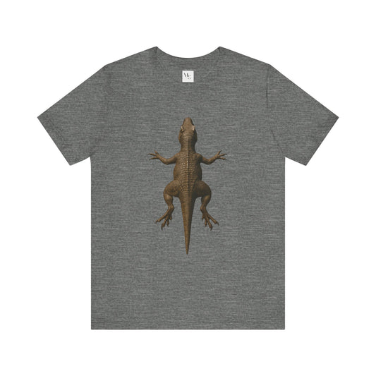 T-Rex Overhead View T-Shirt – Unisex Dino-Rug Style Tee