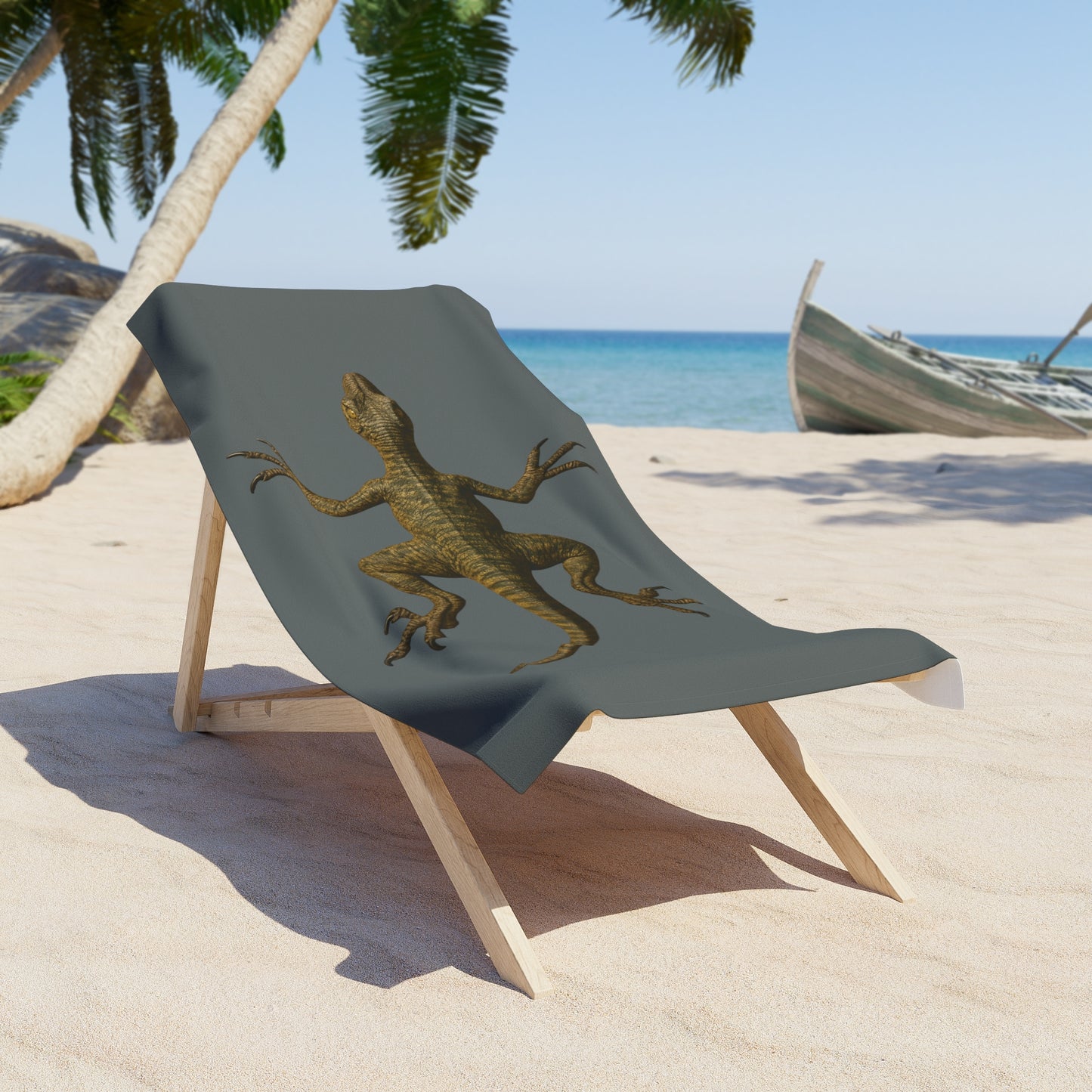 Raptor beach towel