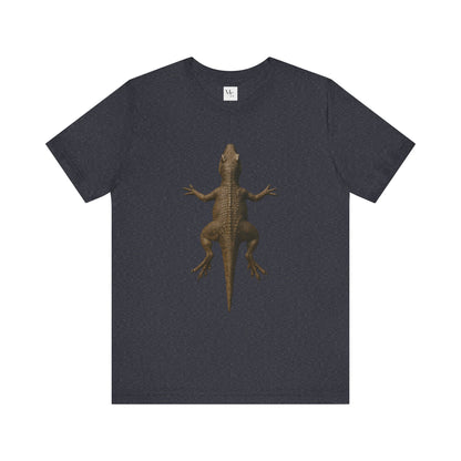 T-Rex Overhead View T-Shirt – Unisex Dino-Rug Style Tee